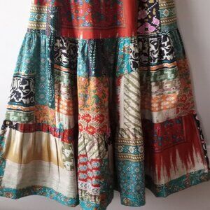 Hippie Boho Skirt Size M/L Reversible NWOT